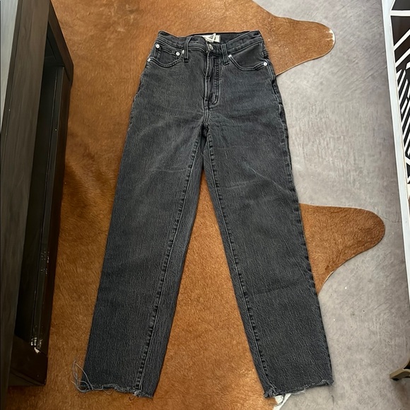 Madewell Denim - NWOT Madewell The Perfect Vintage High Waist Straight Leg Jeans